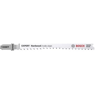 Bosch decoupeerzaagbladen [3x] - T 308 BFP - Expert 'Hardwood 2-SIDE Clean' 
