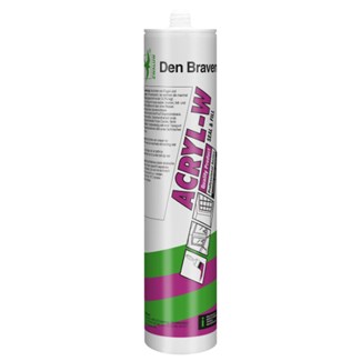 Zwaluw acrylaatkit-w - 310 ml koker - bruin