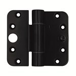 BSW Portus extra sterk veiligheidsscharnier VV 090-7/100 x 110 mm - 200 kg - mat zwart BV