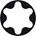 Facom 2240368 Torx bitsen combi set 3 delig - T8-15
