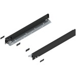 blum LEGRABOX zijkant L+R  N-hoogte, 550mm Kleur: carbon zwart