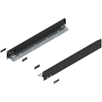 blum LEGRABOX zijkant L+R  N-hoogte, 550mm Kleur: carbon zwart