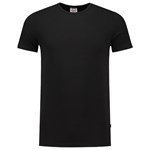 Tricorp T-Shirt elastaan fitted - 101013 - zwart - S