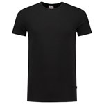 Tricorp T-Shirt elastaan fitted - 101013 - zwart - S