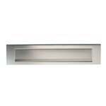 Hoppe briefplaat 403 - met valklep - 338x73mm - F1