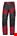 Snickers Workwear werkbroek - 6903 - chilirood - maat 58