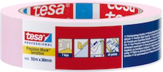 Tesa Kleefband Precision Mask 4333 25Mm X 50M Tesa