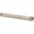 Pijpnippel - Fig.23 - RVS - buiten/buiten - 1.1/4" - 80mm