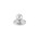 Dauby haak - Pure Plus PT / R - wit brons