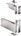 FritsJurgens taatsdeurset - System M+ 40 mm - Klasse C - Flush afgerond - RVS