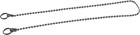 De Beer kogelketting - chroom - 300 mm - 351230001