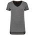 Tricorp T-Shirt V-hals dames - Premium - 104006 - steen grijs - S