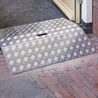 SecuCare drempelbrug - type 3 - aluminium - 78 x 6 cm - 8025.005.22