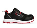 Redbrick werkschoenen - Pulse Overnose - laag - met kruipneus - S3 - zwart / rood - maat 41