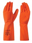 Showa werkhandschoenen - 707HVO - Hybrid Nitrile fluor oranje - maat 6