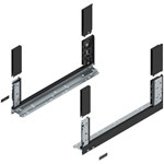 blum LEGRABOX free zijkant L+R  C-hoogte, 500mm Kleur: carbon zwart