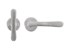 Dauby deurkruk - Pure PHTL"T+L" / 50 - mat wit brons 