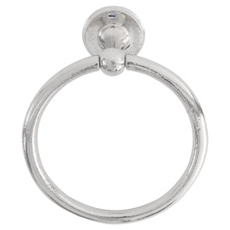 Dauby handdoekring - Pure Plus - wit brons