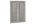 Nedco schoepenrooster alu. 250 x 300 mm hoog