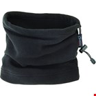 Opsial 2-in-1 nekwarmer / muts - fleece - zwart - one size