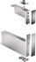 FritsJurgens taatsdeurset - System M 40 mm - Klasse AA - Flush afgerond - RVS