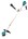accu Makita bosmaaier - UR002GZ01 - XGT 40V Max - U-greep - excl. accu en lader - in doos