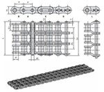 Donghua - Rollenketting - SBSR - Triplex - 1.1/4" - BS - 20B-3