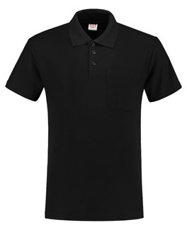 Tricorp Casual 201011 unisex poloshirt Zwart M