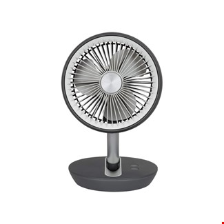 Eurom Vento Cordless Foldable Ventilator grijs - draadloos en opvouwbaar