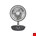 Eurom Vento Cordless Foldable Ventilator grijs - draadloos en opvouwbaar