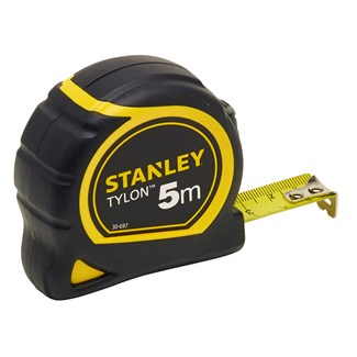 Stanley rolbandmaat - Tylon softgrip - 19 mm x 5 m - 0-30-697 blis