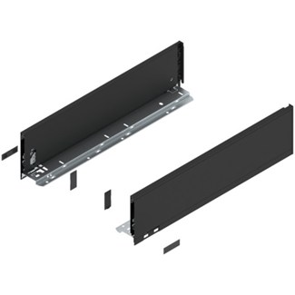 blum LEGRABOX zijkant L+R  K-hoogte, 500mm Kleur: carbon zwart