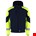 Tricorp Softshell Capuchon Reflective Redefined 406111 Ink/Yellow - maat XS
