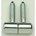 AXA inboorpaumelle 11 mm [2x] - 116711220TE - gegalvaniseerd