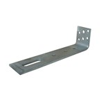 Gebr. Bodegraven muurplaathoek - 90x320mm - 70x10mm - verzinkt