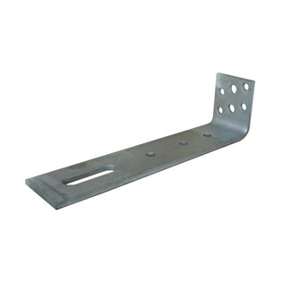 Gebr. Bodegraven muurplaathoek - 90x320mm - 70x10mm - verzinkt