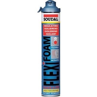 Soudal purschuim - Flexifoam - click & fix - 750 ml