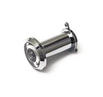DX deurspion zichtveld 180° - Ø14 mm - deurdikte 35/60 mm - messing verchroomd - DRS180B 