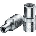 GEDORE dopsleutel - 1/4" - TORX - E6