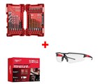 Milwaukee Shockwave borenset - voor multimateriaal + veiligheidsbril