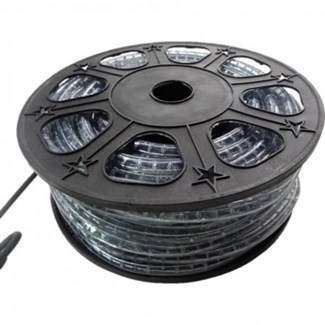 LED lichtslang - 45 mtr -  helder 13mm m/1,5m  - snoer 2x1mm2