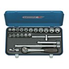 GEDORE doppenset - D 30 HMU-3 - 3/8 inch - 6-22 mm - 23-delig