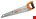 Bahco handzaag ProfCut - 550 mm - PC-22- GT7 hardpoint