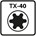 Dynaplus houtbouwschroef [50x] - VZ - tellerkop - TX-40 - 8.0x100/55mm
