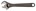 Bahco verstelbare moersleutel  -  110 mm zwart - 8069ip