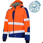 Opsial Softshell jas oranje-marineblauw High-Visibility - maat 6XL