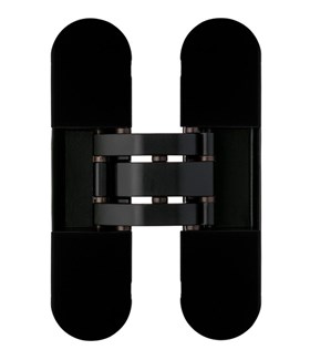 Ivana 55240 onzichtbaar scharnier [3st] 60 kg mat zwart