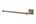 Dauby embrasse - Pure Plus/ Pure Curtains Square - ruw brons - links