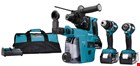 Makita accu combiset - (slag)schroeven/boren - DLX3106TW1 - 18V- 3x5.0 Ah accu en snellader - in tas