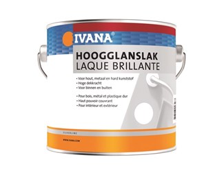 Ivana lak - hoogglans - wit RAL9010